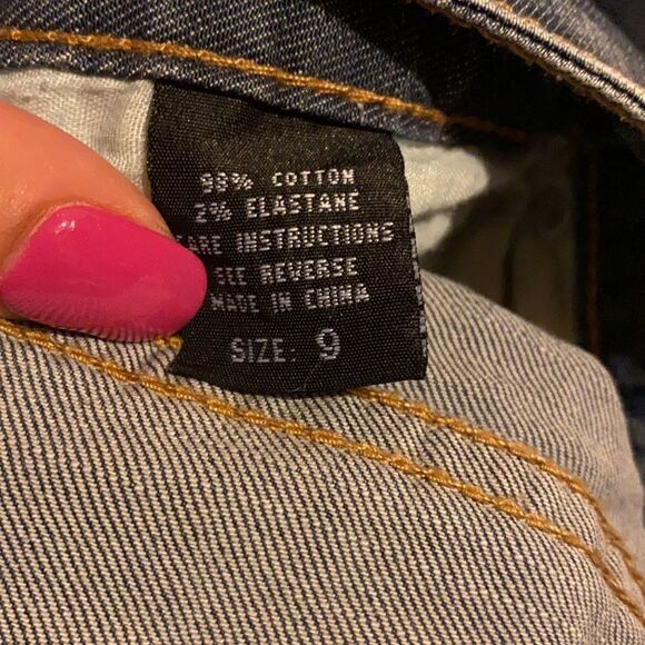 Exocet Brand Studded Jeans with Camo Inserts 9‎ - Picture 15 of 15